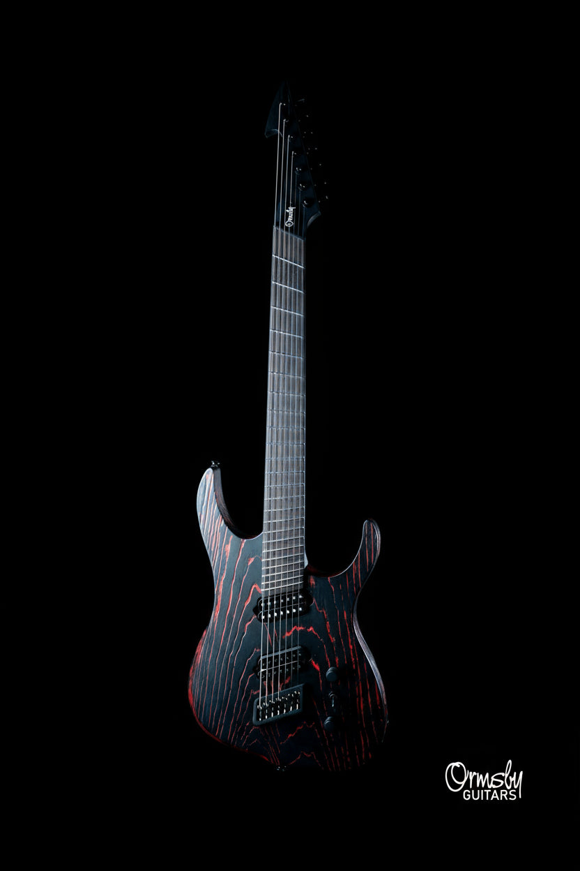 Factory Standard - Black Friday Hype - 7 String (RED) – Ormsby Guitars