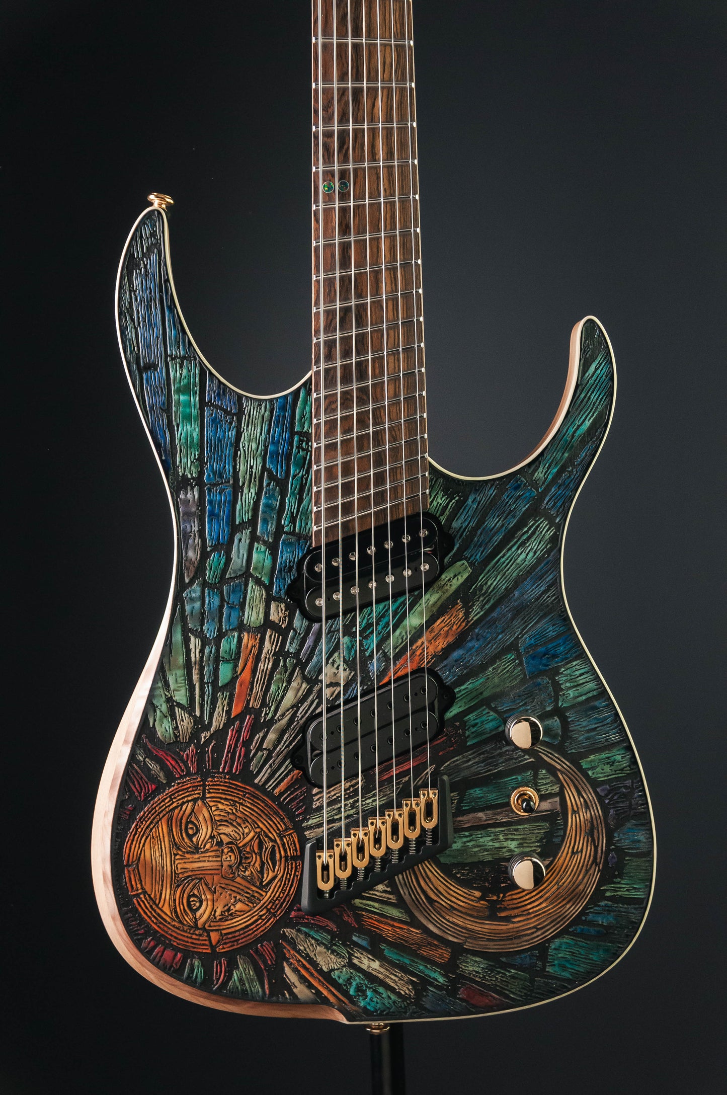 CustomShop - Hype Stained Glass 7 String