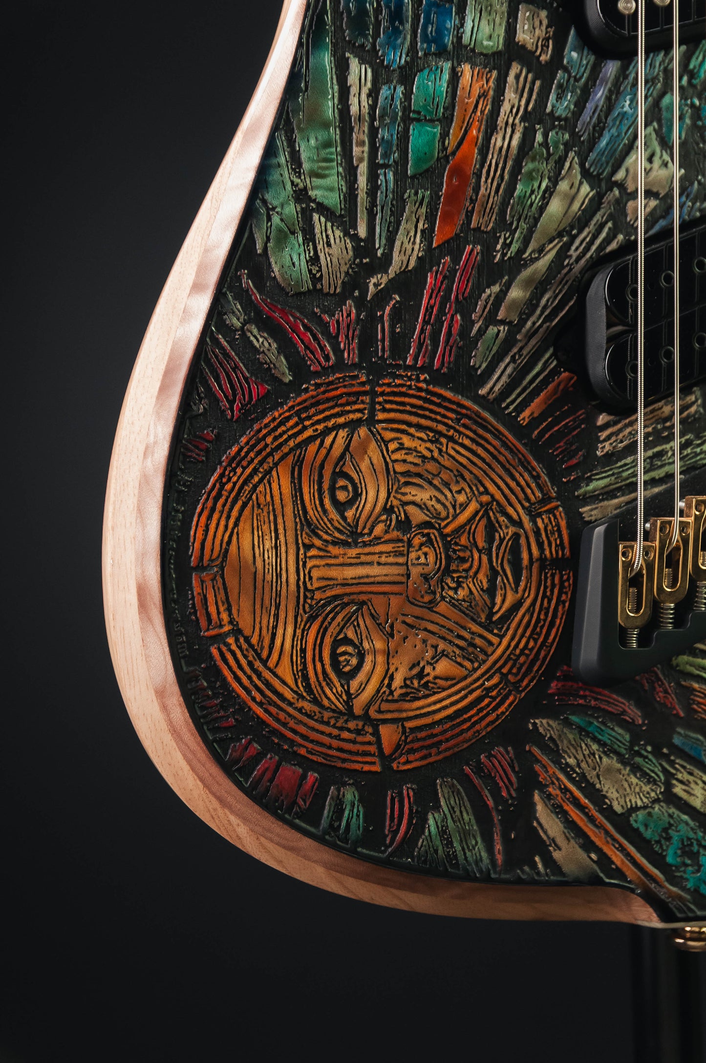 CustomShop - Hype Stained Glass 7 String