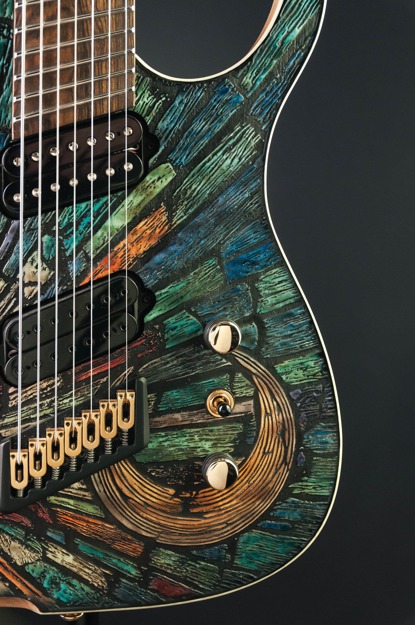 CustomShop - Hype Stained Glass 7 String