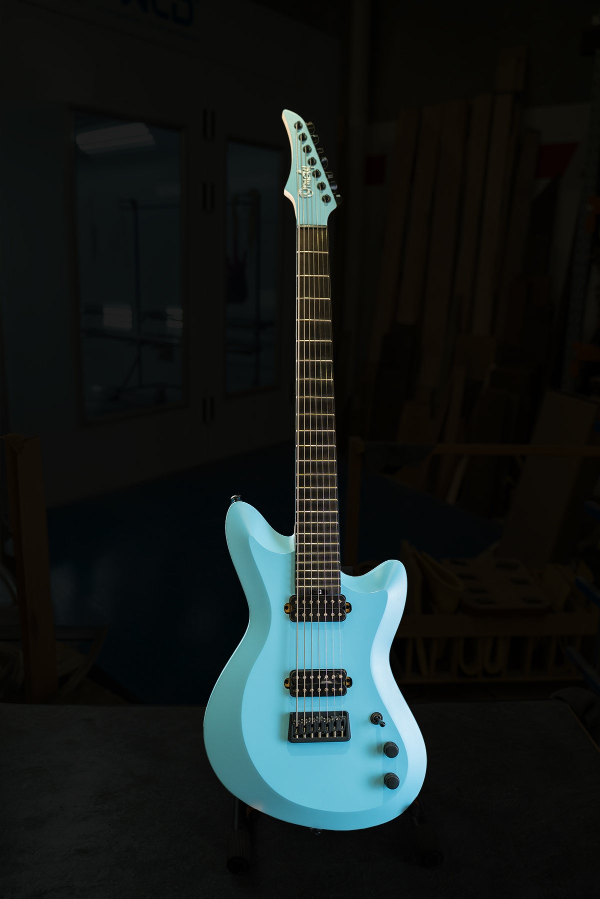 [3/7まで]hand crafted equipment ギター Factory Standard - Kaseki Azure BARITONE 7 String – Ormsby Guitars