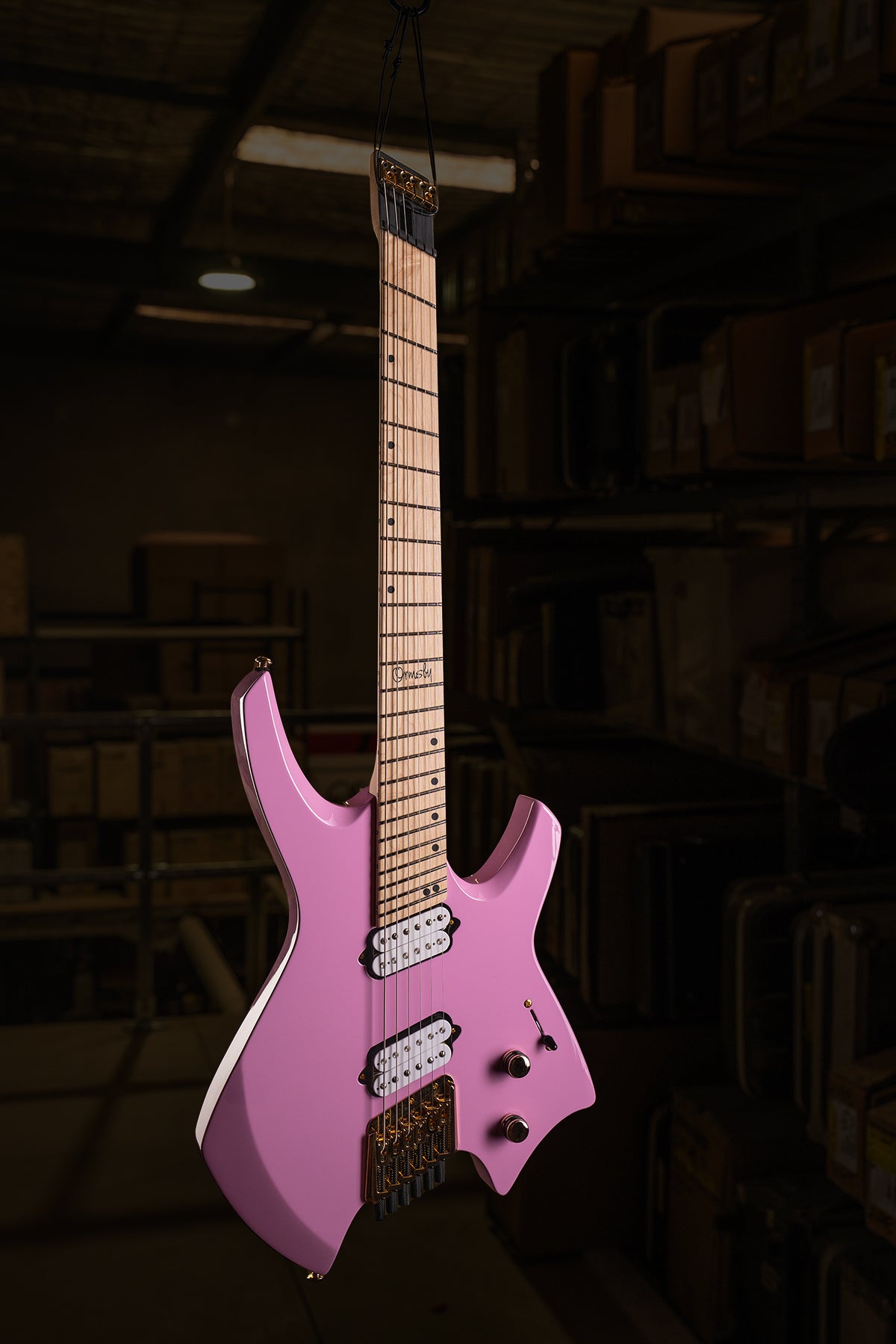 Shell Pink 6 String Goliath - Run 14C – Ormsby Guitars