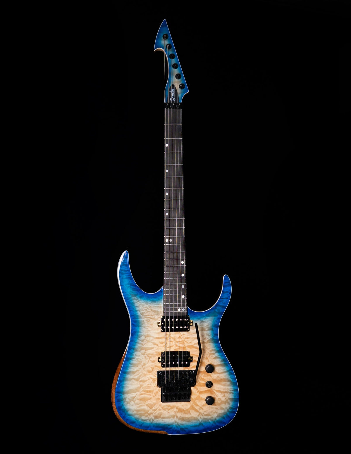 Floyd Rose Hype GTR Run 18 - Standard Scale: Blue Burst
