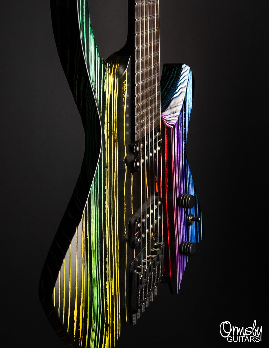 Factory Custom - Goliath Rainbow Splatter #82