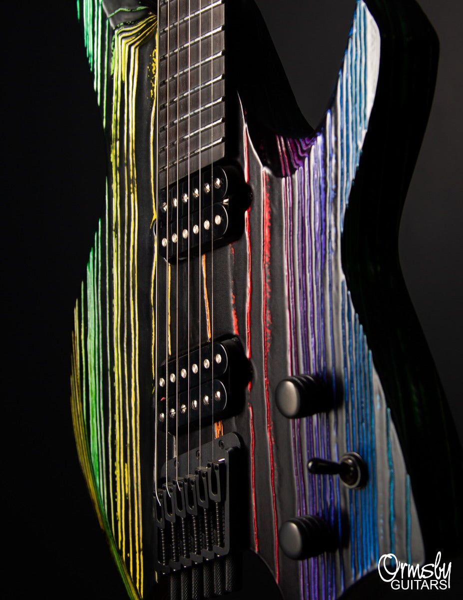 Factory Custom - Goliath Rainbow Splatter #82