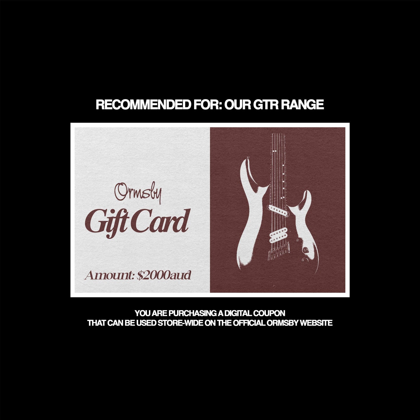 Ormsby Gift Cards