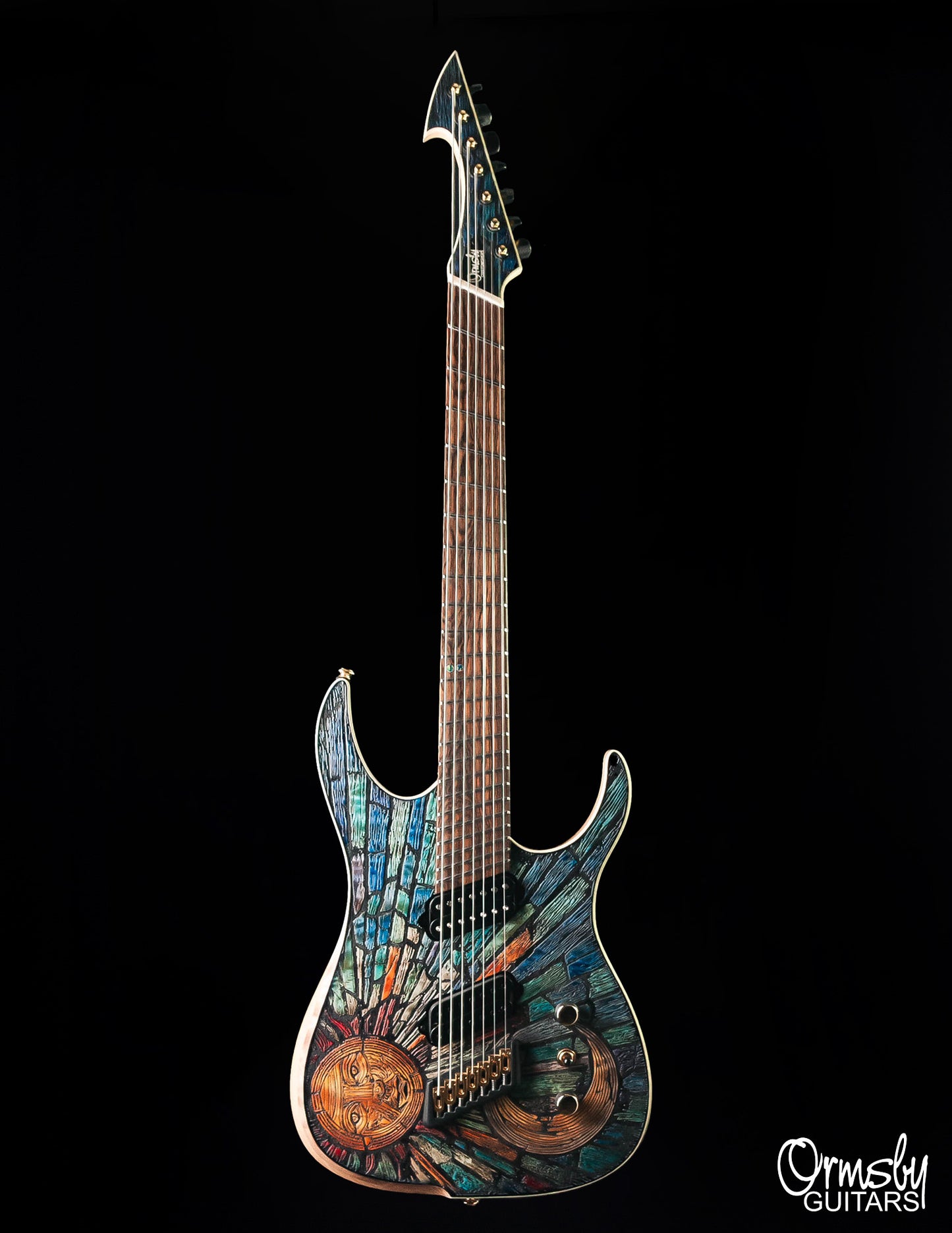 CustomShop - Hype Stained Glass 7 String