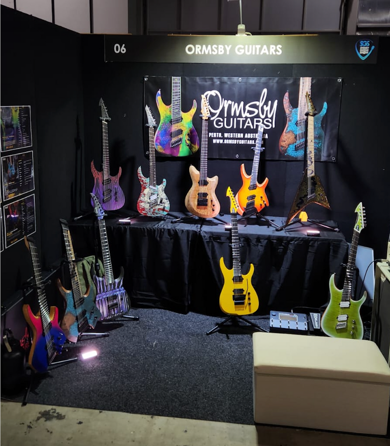 Ormsby Guitars at The Sydney Guitar Show