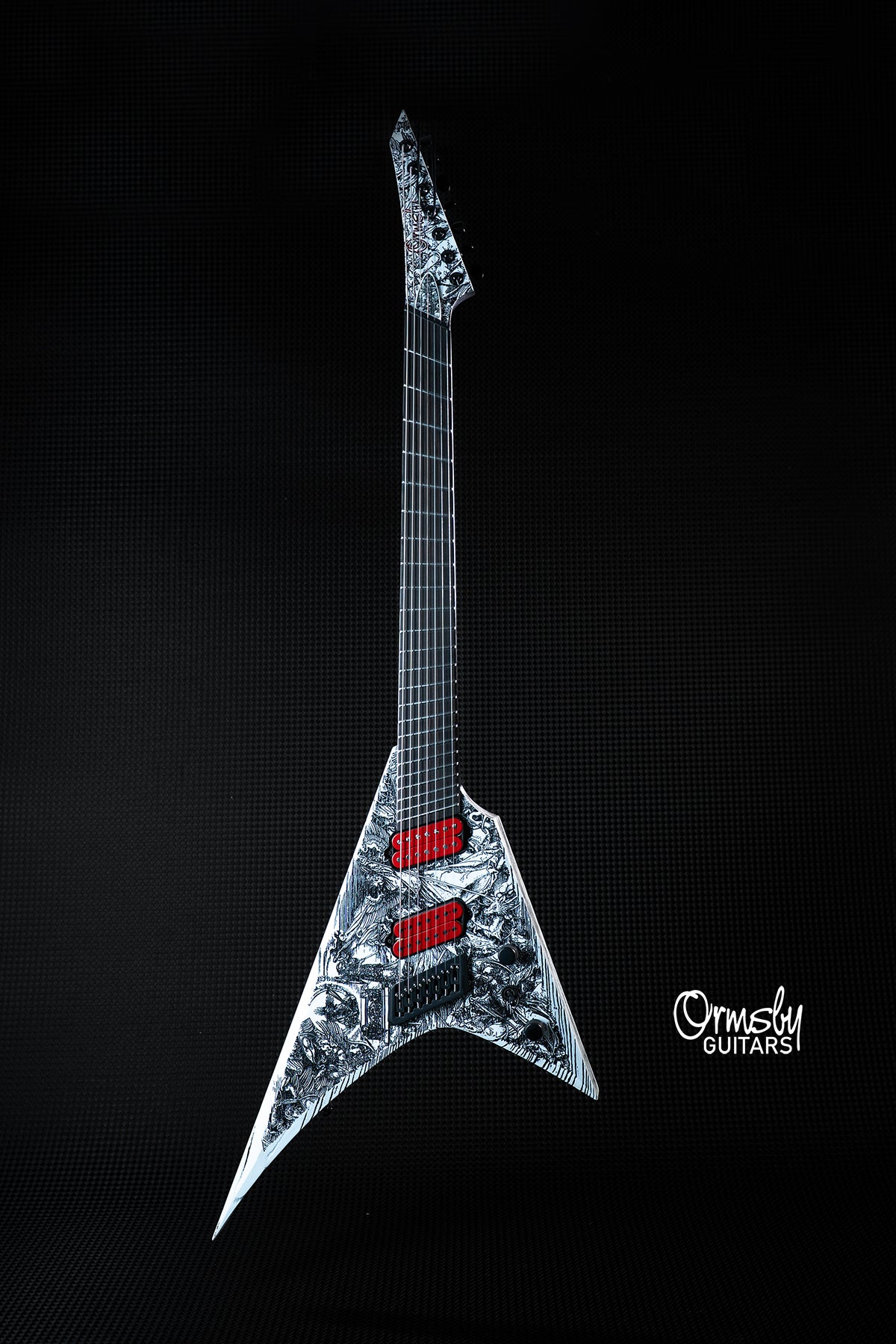 CustomShop Metal V Angels & Demons - Laser Etched