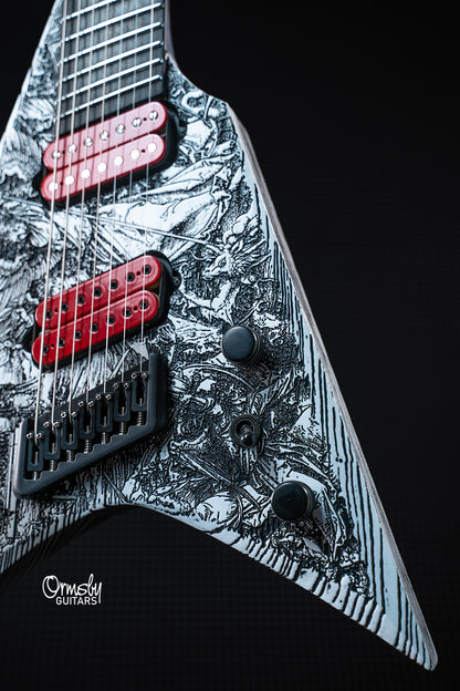 CustomShop Metal V Angels & Demons - Laser Etched