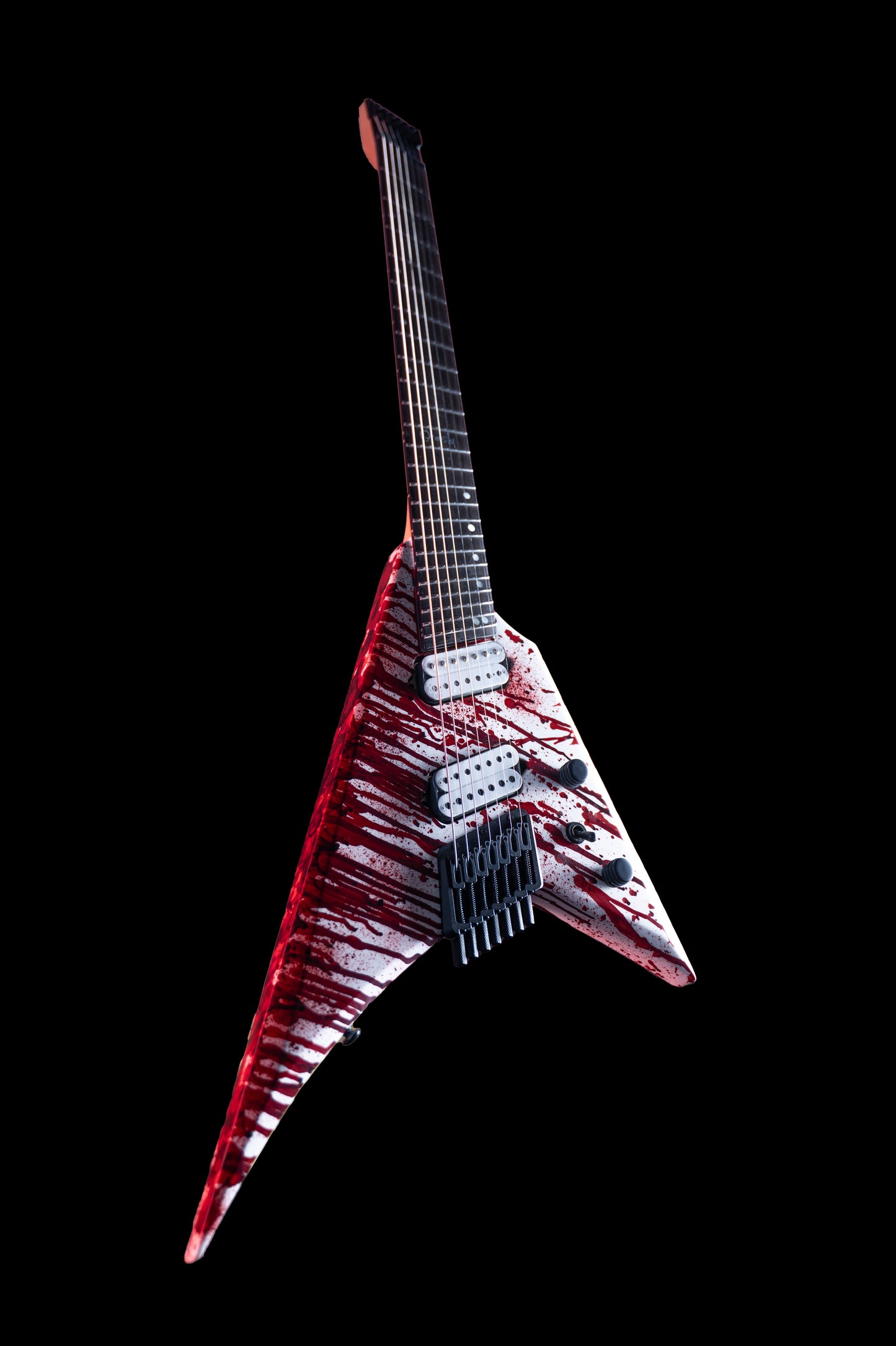 Blood Drip Headless GTR Metal V - 7 String