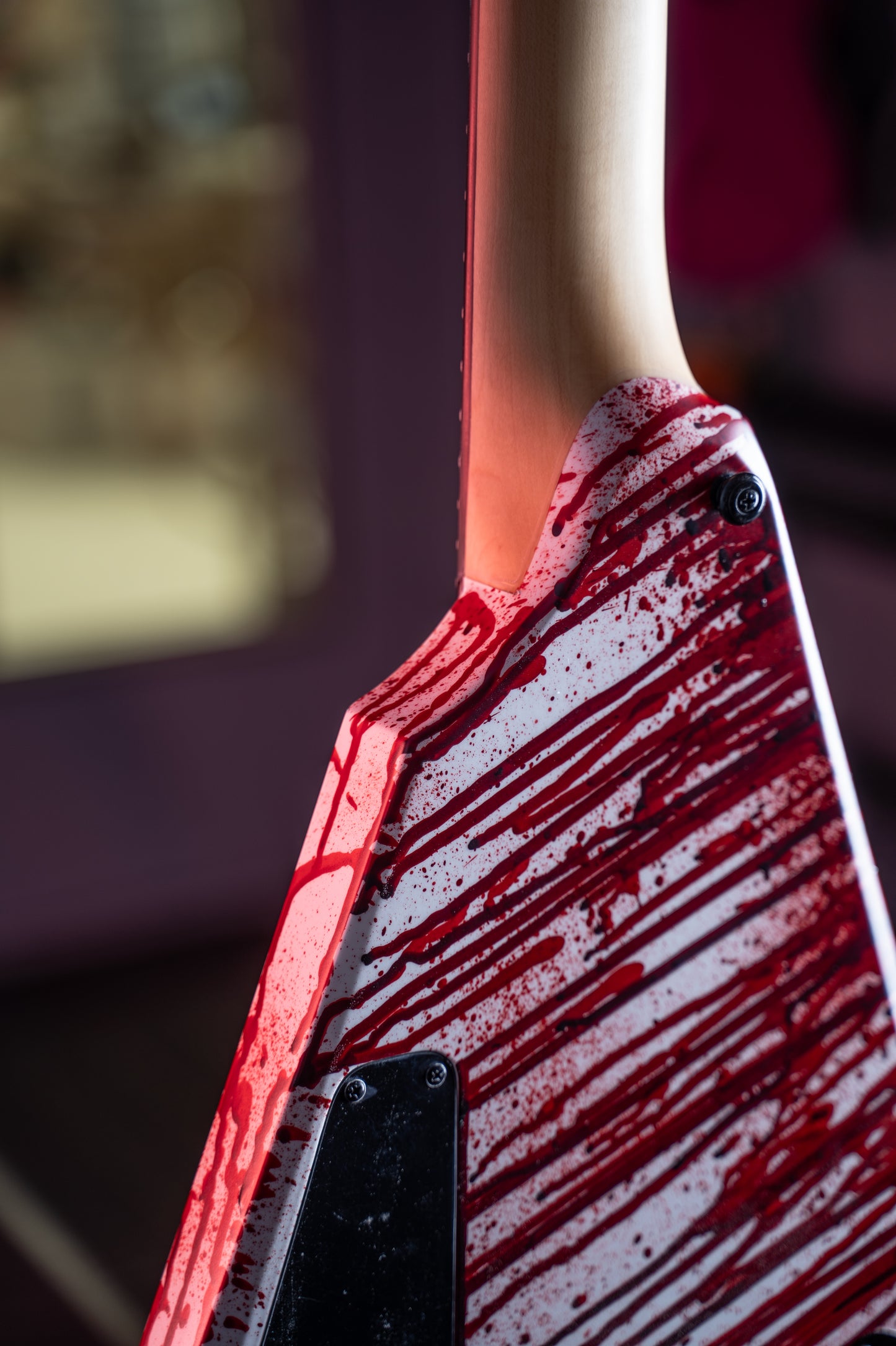 Blood Drip Headless GTR Metal V - 7 String