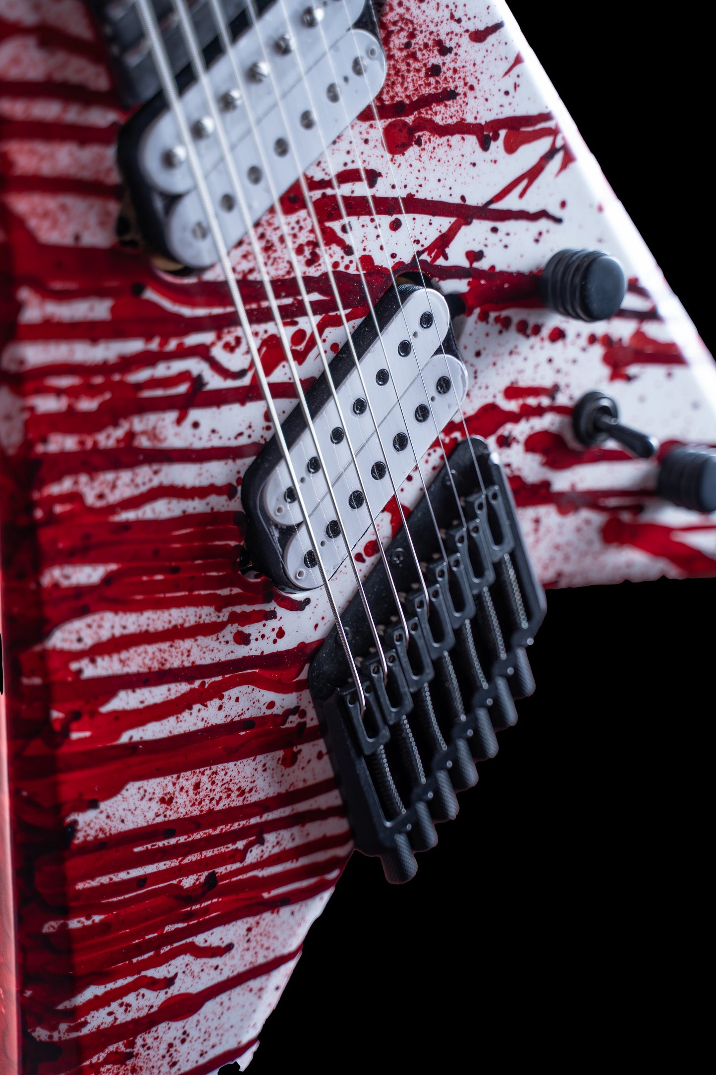 Blood Drip Headless GTR Metal V - 7 String