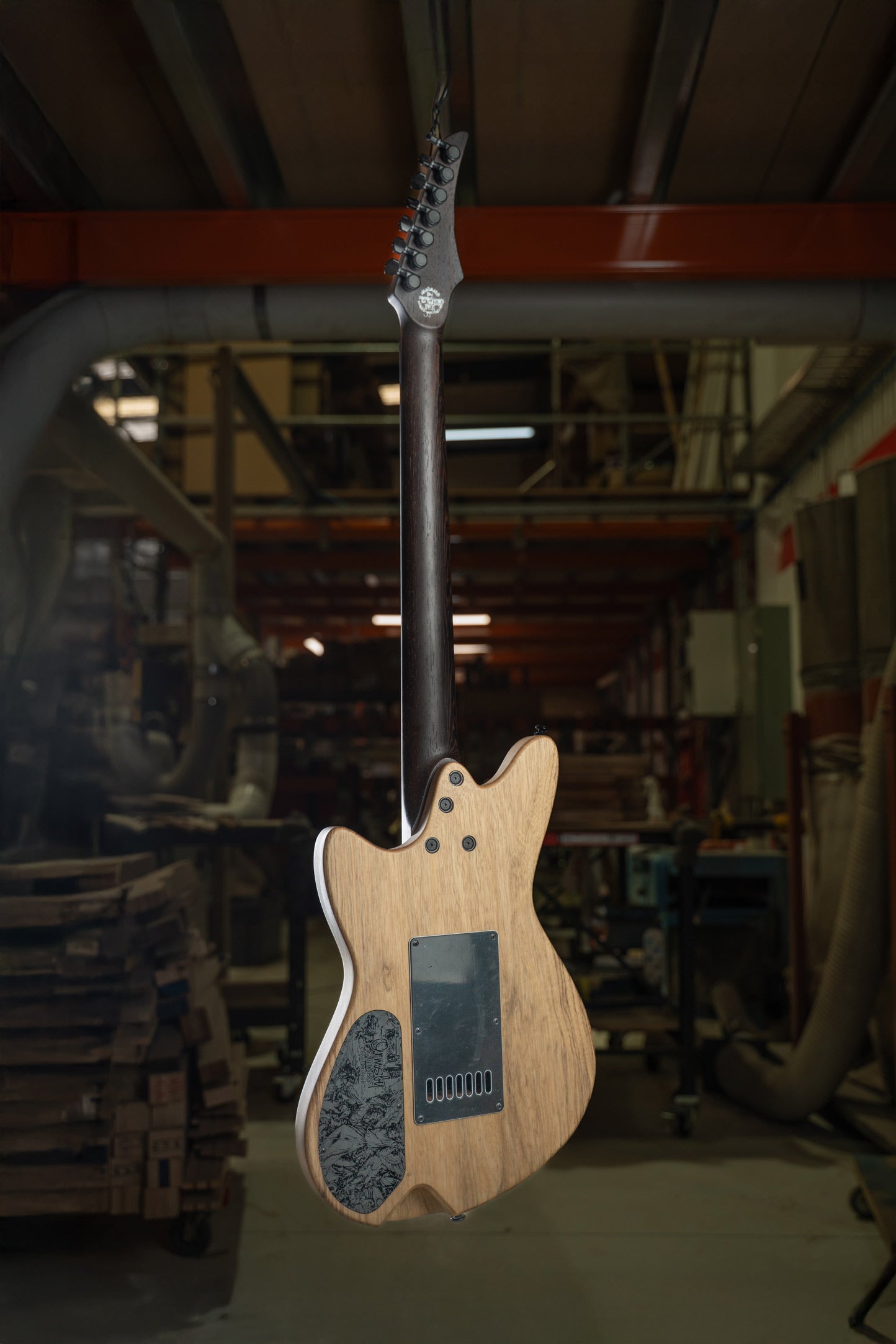 CustomShop - Kaseki Spalted Maple BARITONE 7 String – Ormsby Guitars