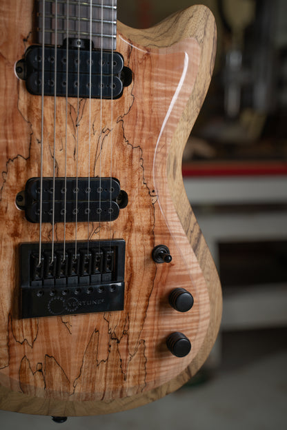 CustomShop - Kaseki Spalted Maple BARITONE 7 String