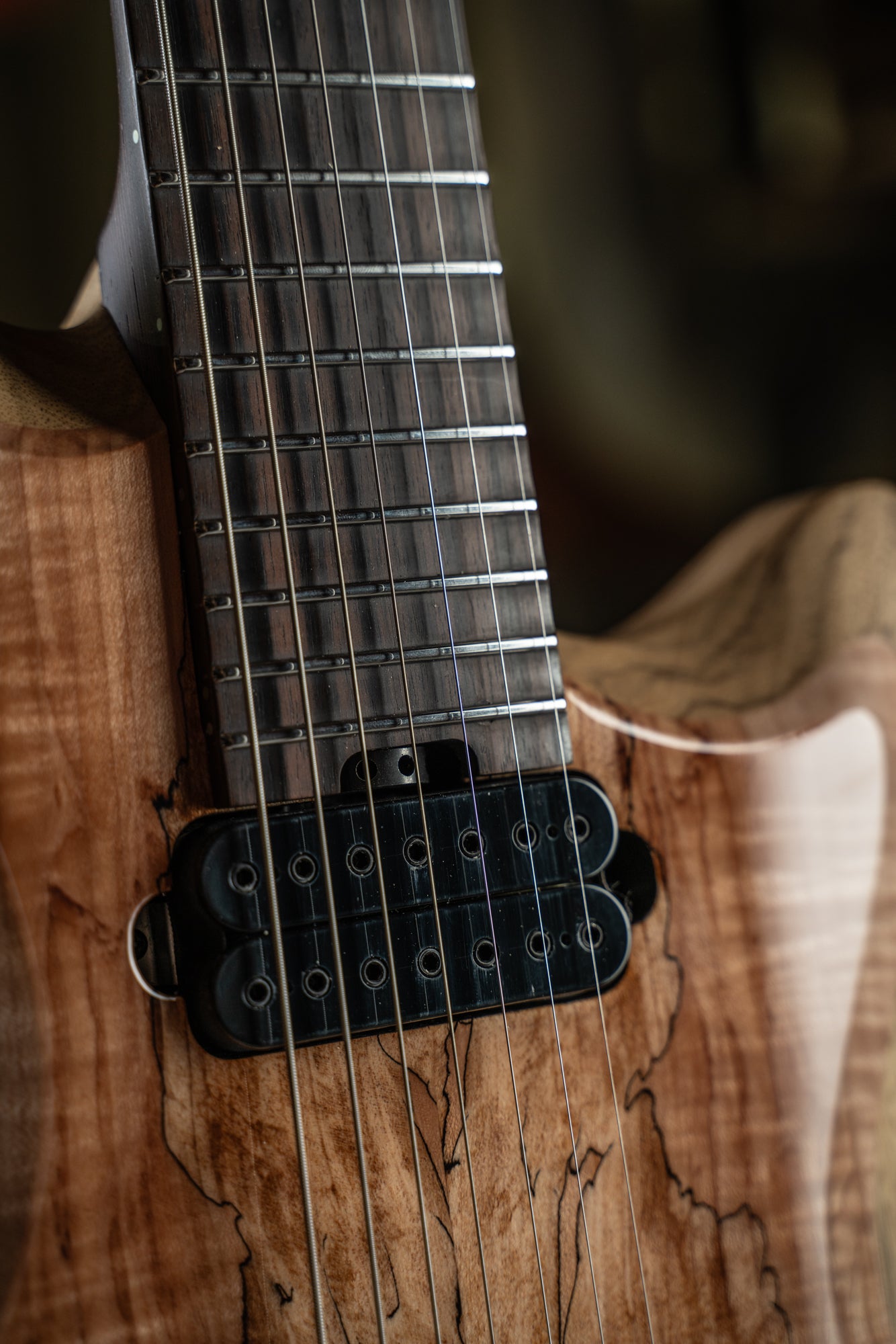 CustomShop - Kaseki Spalted Maple BARITONE 7 String