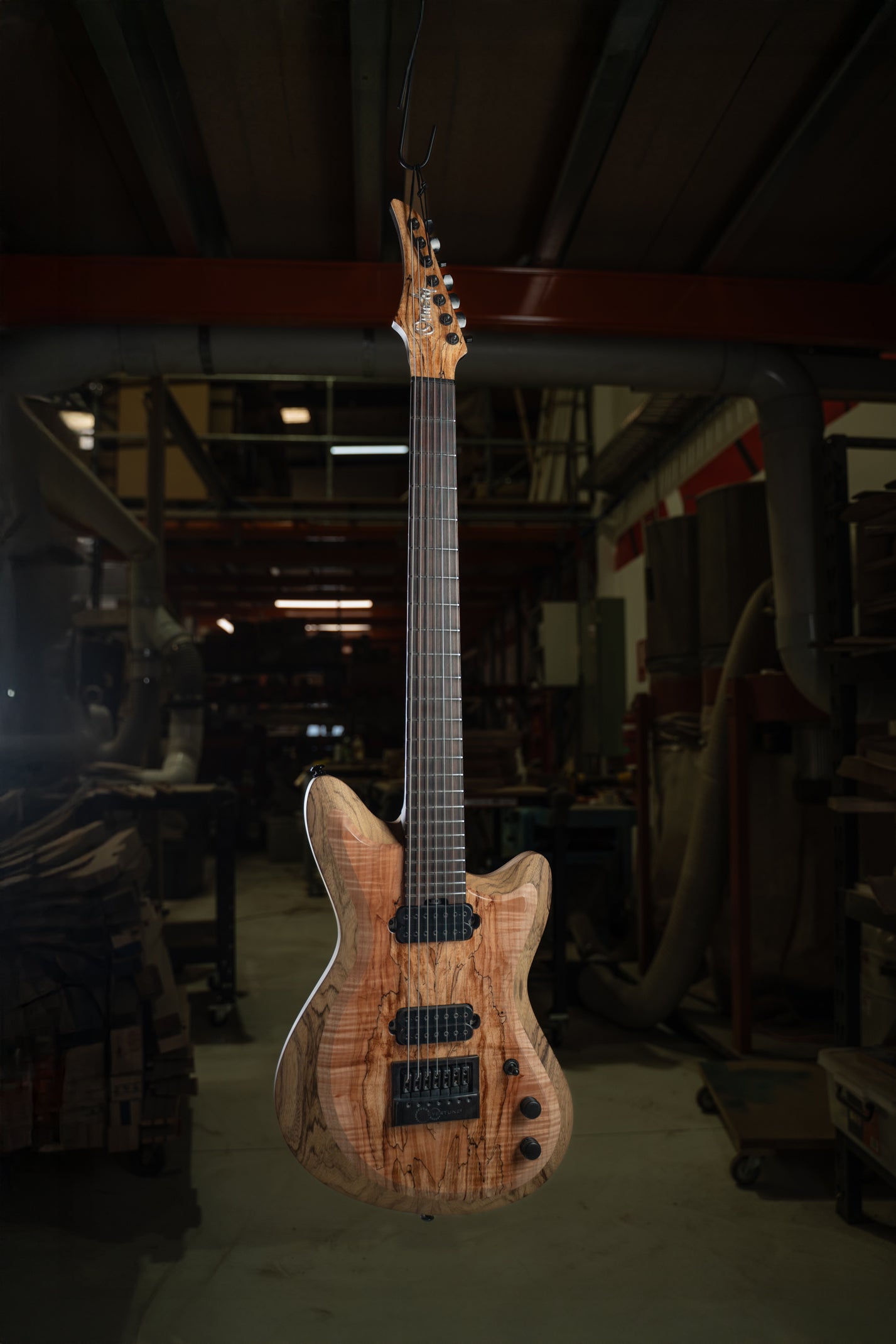CustomShop - Kaseki Spalted Maple BARITONE 7 String