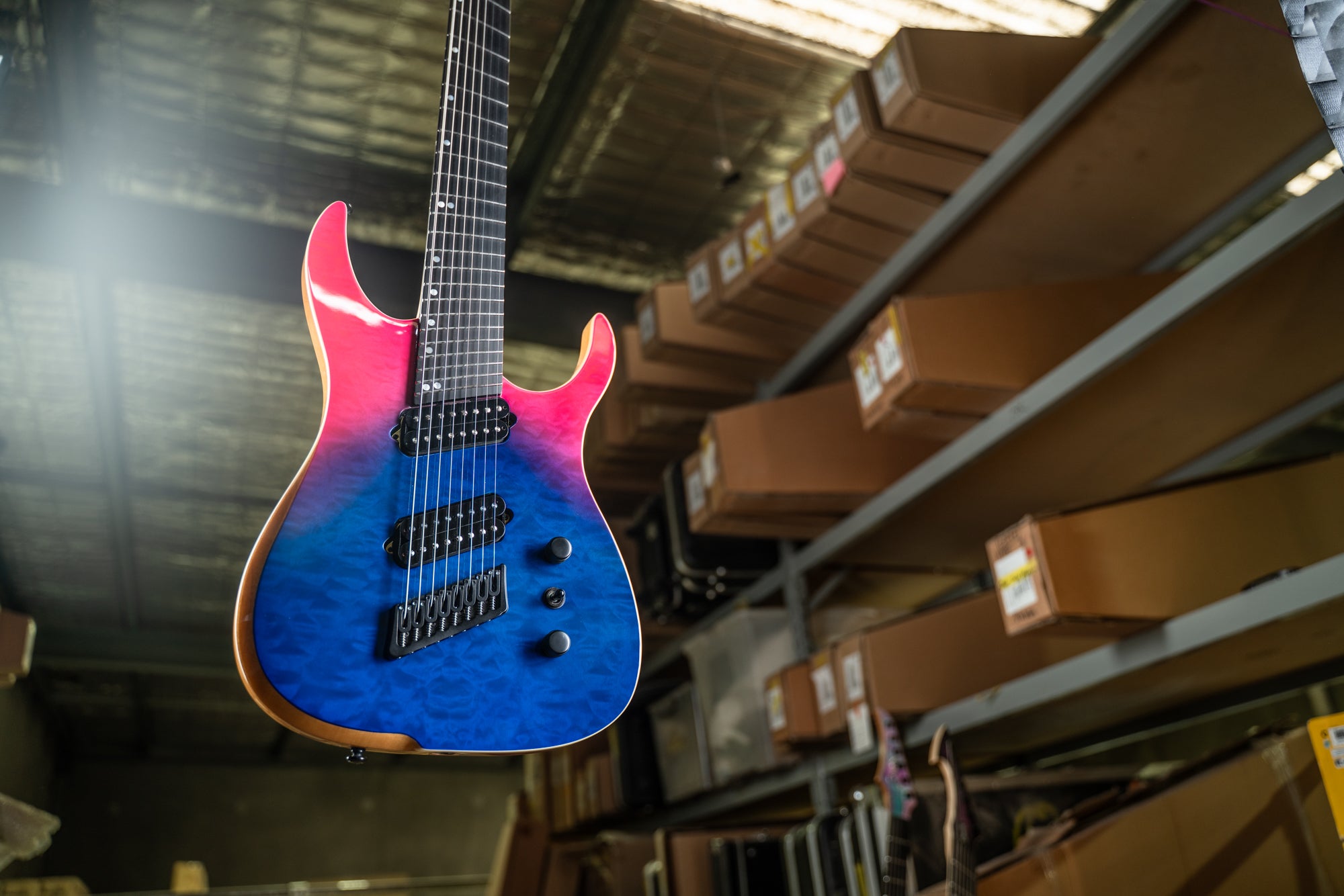 【ぎんぱち】Ormsby Hype GTR 8 8弦ギター マルチスケール Run 5 - GTR Hype 8: Dragonburst – Ormsby Guitars