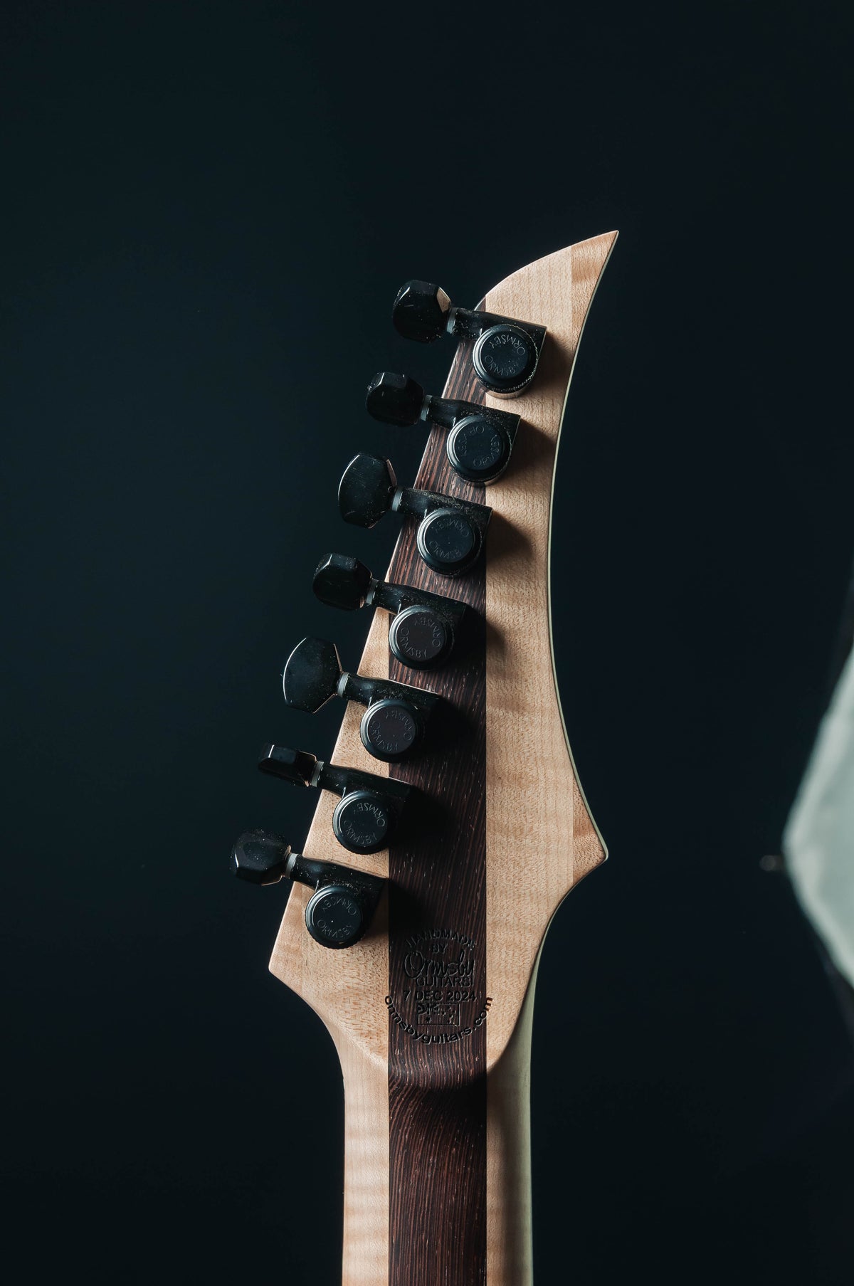 CustomShop - Dino Aztec 7 String – Ormsby Guitars