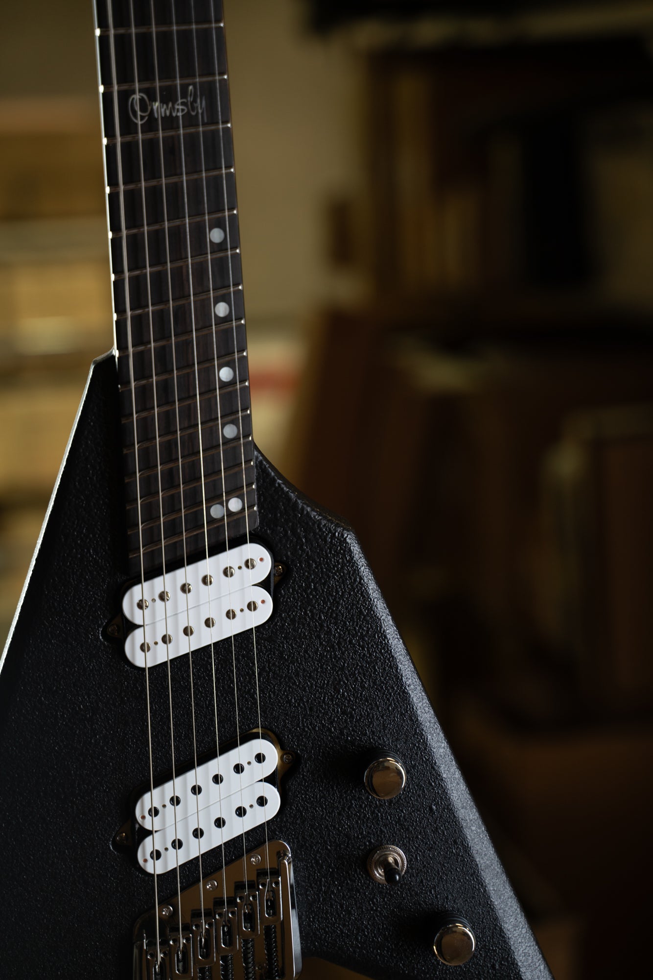 [Art Series] GTR Metal V - 6 String: Raptor Black