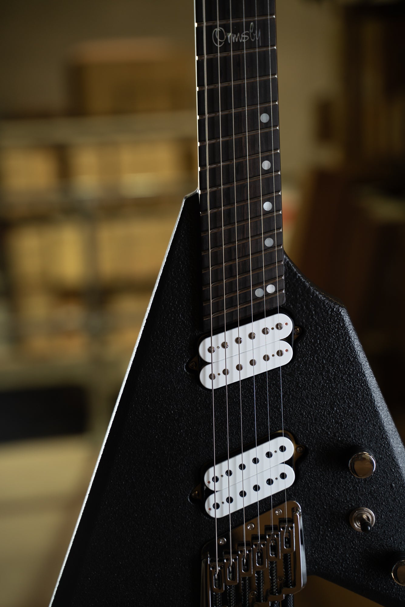 [Art Series] GTR Metal V - 6 String: Raptor Black