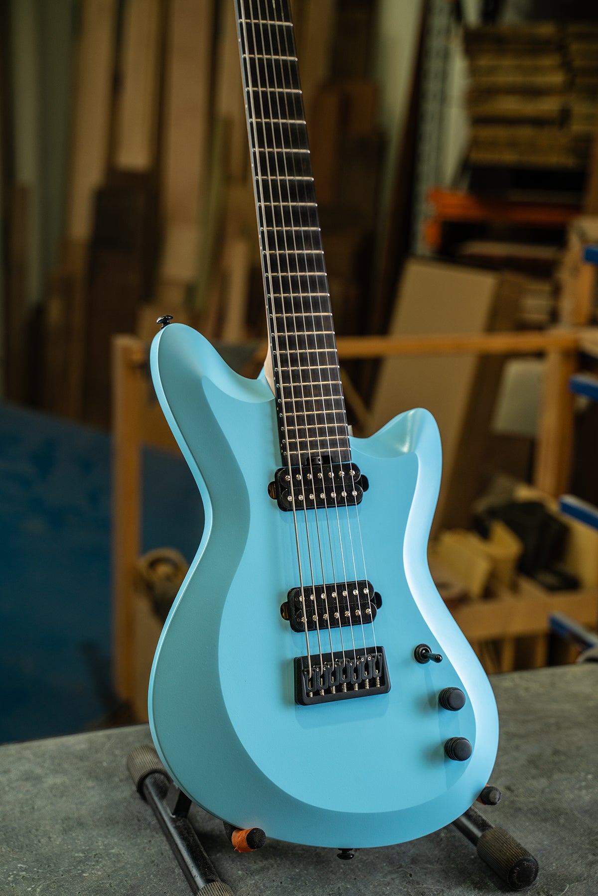 Factory Standard - Kaseki Azure BARITONE 7 String – Ormsby Guitars