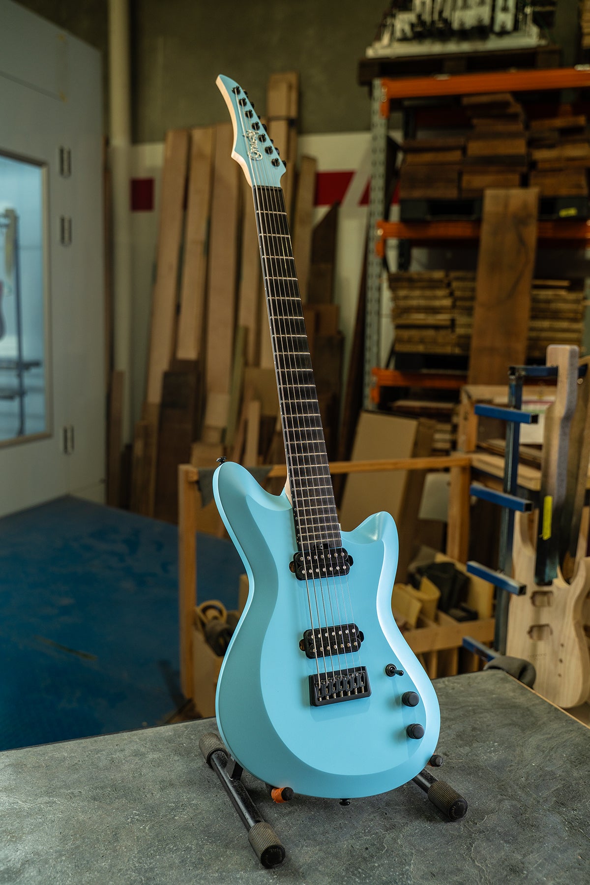 Factory Standard - Kaseki Azure BARITONE 7 String – Ormsby Guitars