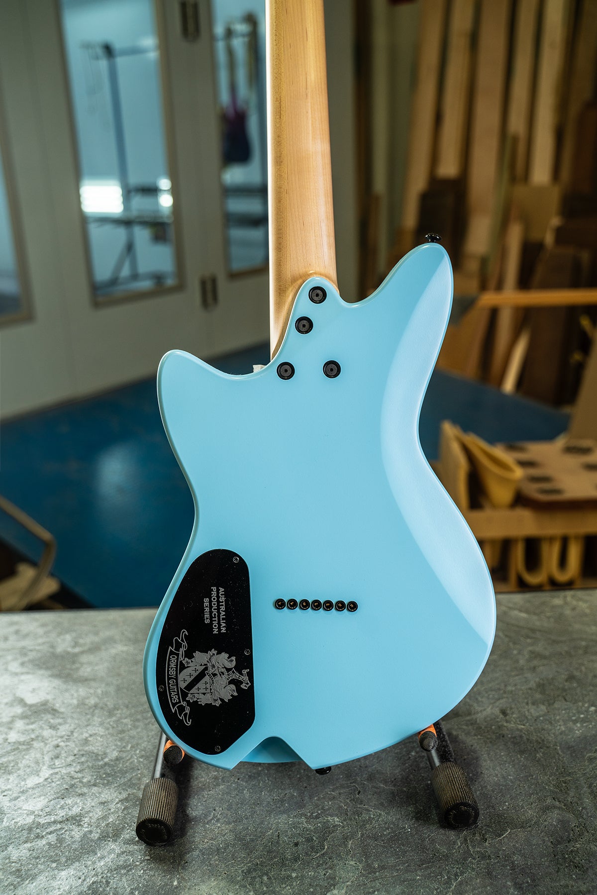 Factory Standard - Kaseki Azure BARITONE 7 String – Ormsby Guitars
