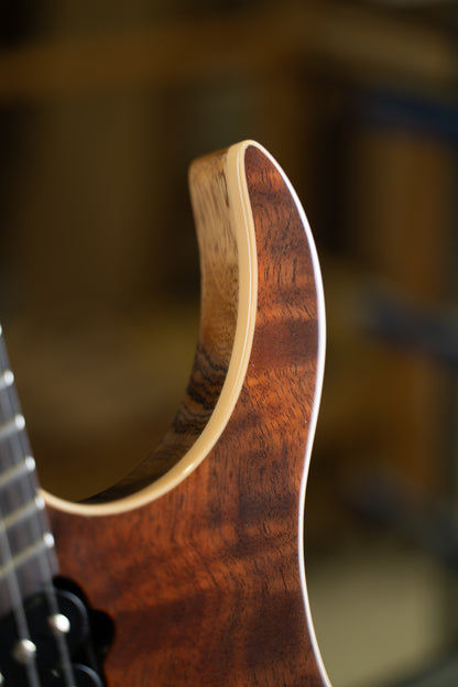 CustomShop - Figured Walnut 7 String Hypemachine