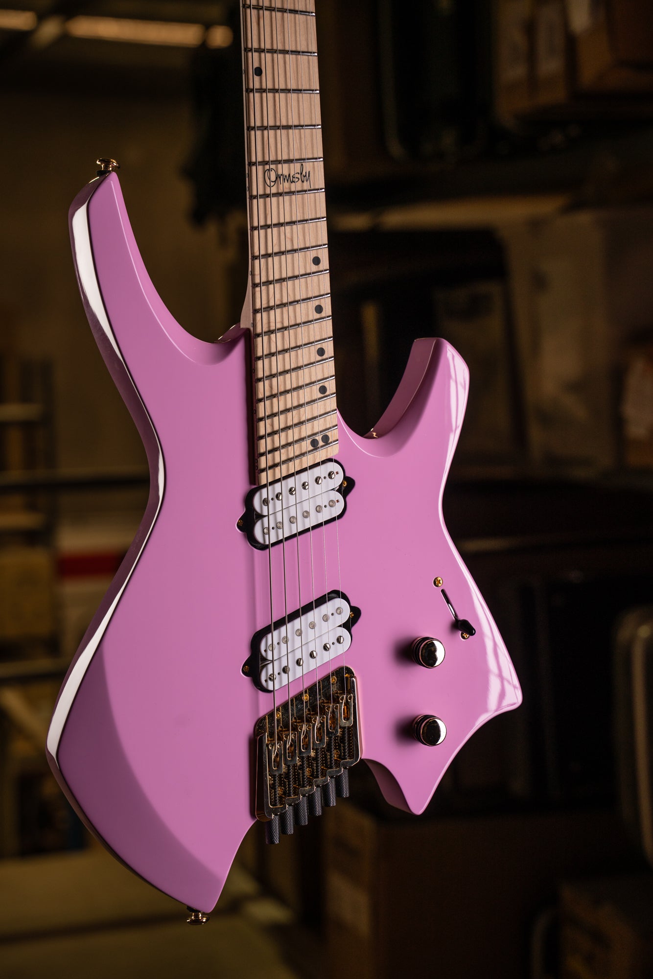Shell Pink 6 String Goliath - Run 14C – Ormsby Guitars