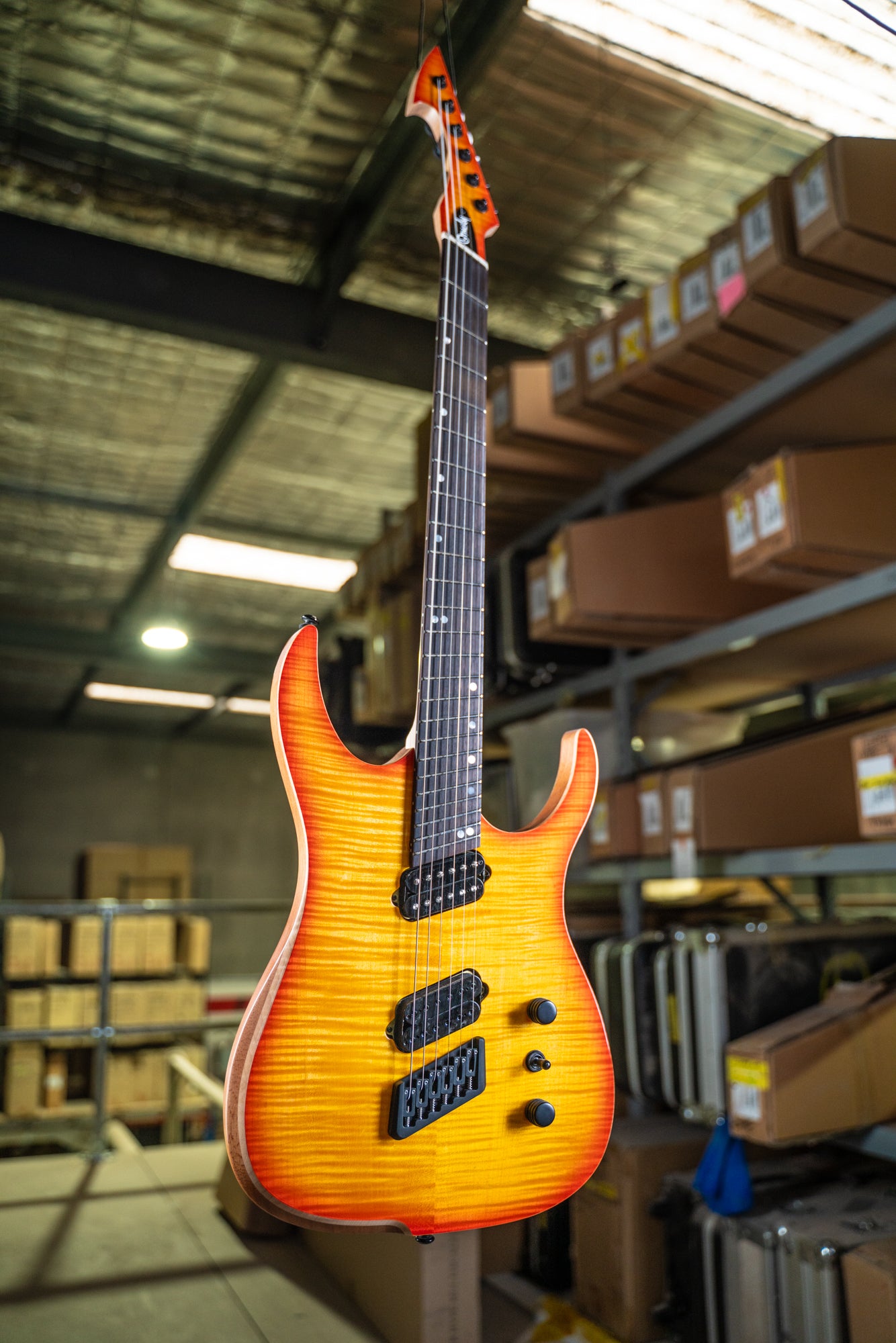 Aussie Production Hypemachine H3 Cherry Burst