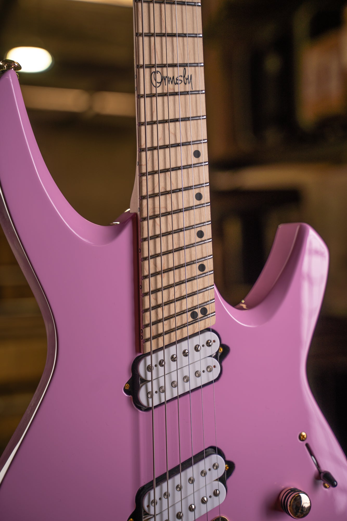 Shell Pink 6 String Goliath - Run 14C – Ormsby Guitars