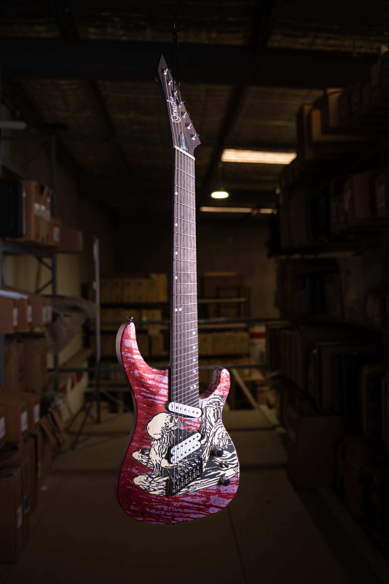 Art Series 'Death of Lucifer' - SX GTR 7 String