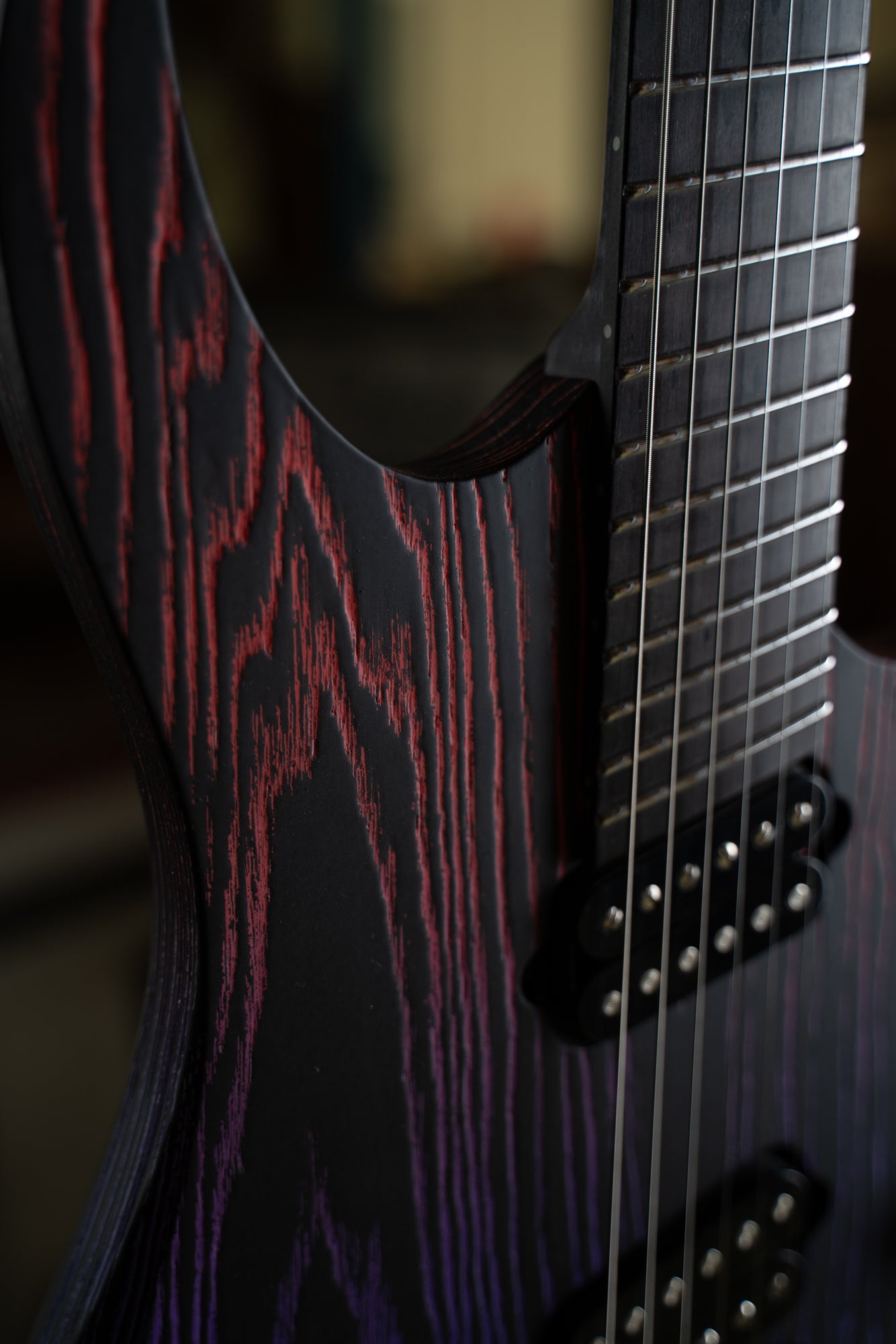 Factory Standard - Black Friday Hype - 6 String (Red/Purple)
