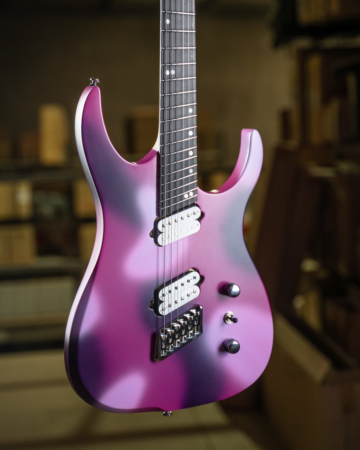 Art Series] GTR Hype - 6 String: Purple Camo – Ormsby Guitars
