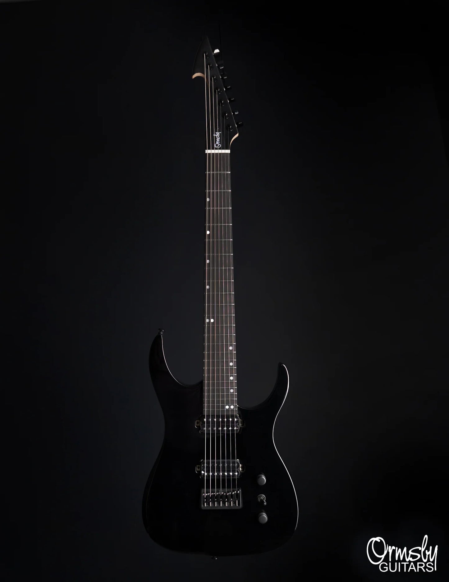 Hype GTR Run 18 - Black Gloss 7 String Standard Scale  [B-Stock)