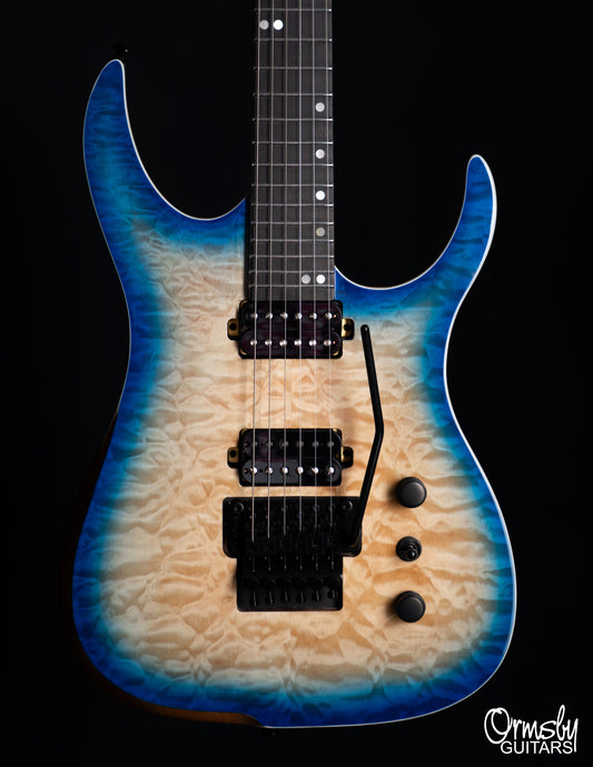 Floyd Rose Hype GTR Run 18 - Standard Scale: Blue Burst