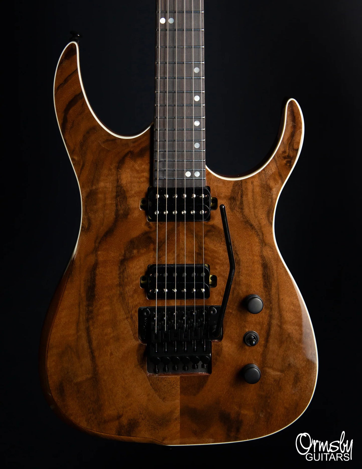 Hype GTR Run 18 - Walnut 7 String with Floyd [B-Stock]