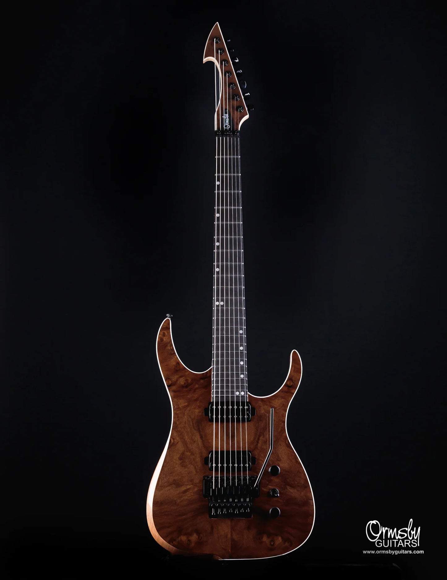 Hype GTR Run 18 - Walnut 7 String with Floyd [B-Stock]