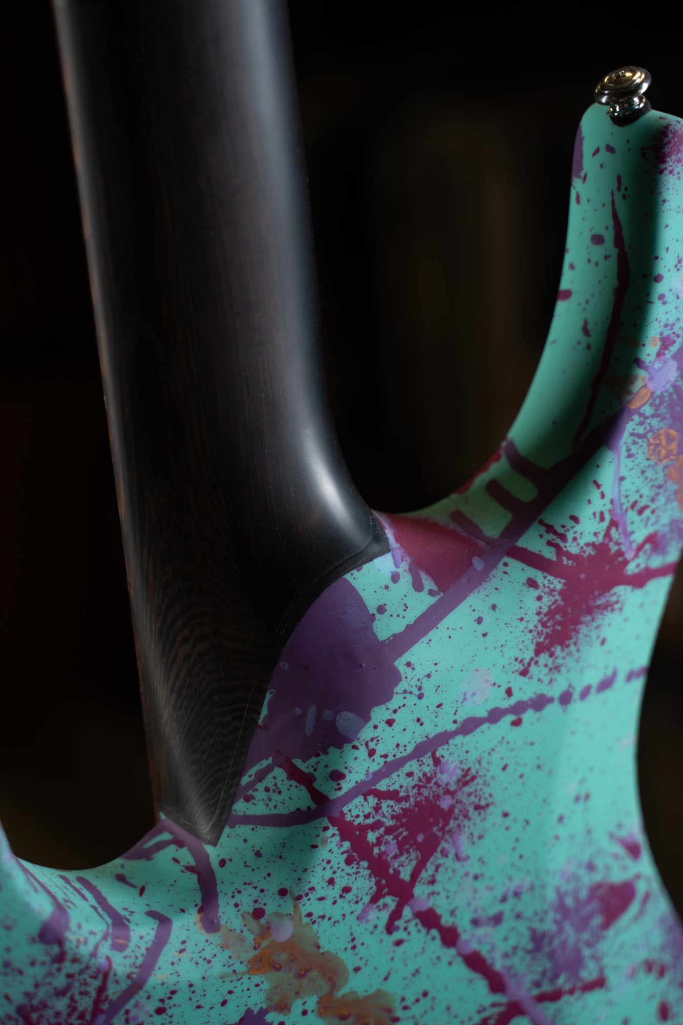 Art Series: SX GTR Seafoam Splatter – Ormsby Guitars