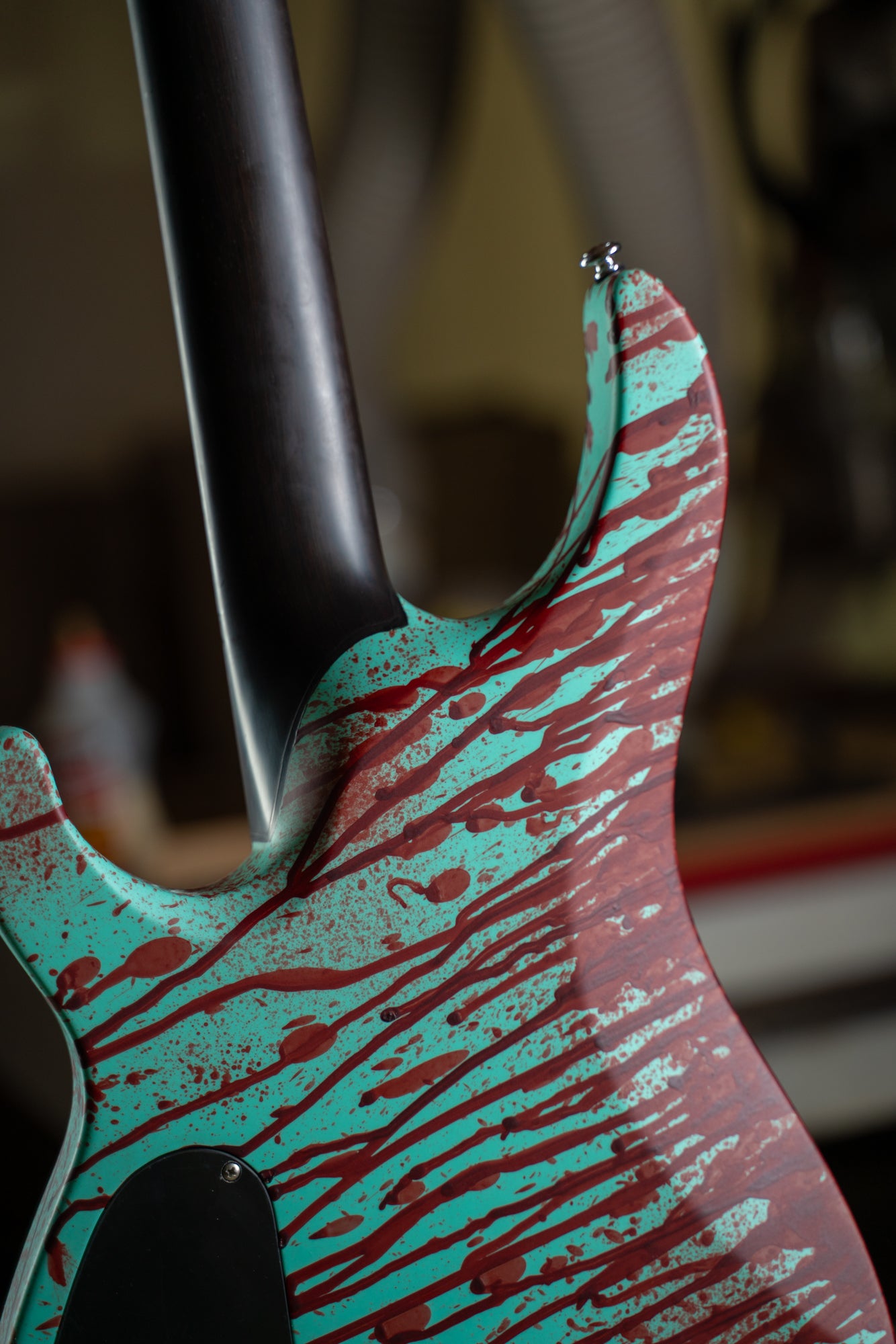 Art Series 'Death of Lucifer' - SX GTR 7 String (Seafoam)